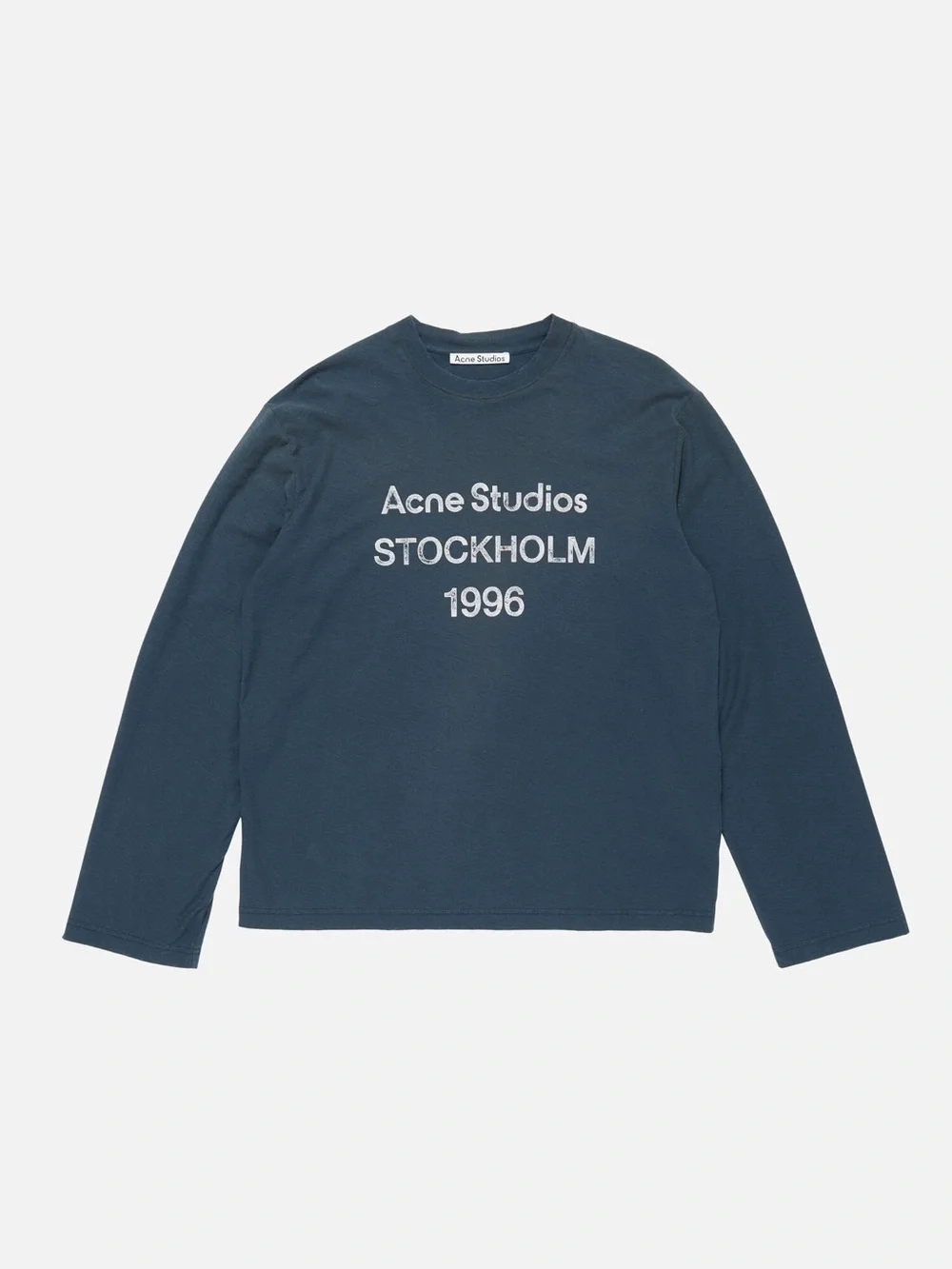 Acne Studios Stockholm 1996 Long Sleeve Print T-Shirt Size Men’s L Women’s M